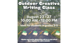 Outdoor Creative Writing Class