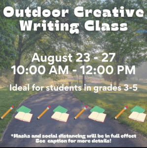 Outdoor Creative Writing Class